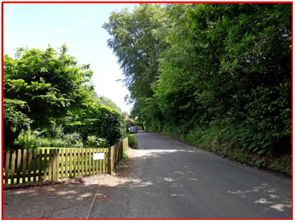 North up Scotlands Lane